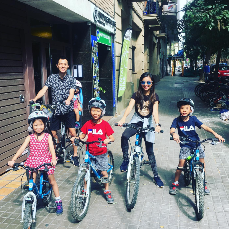 City Bike Rental Barcelona Family